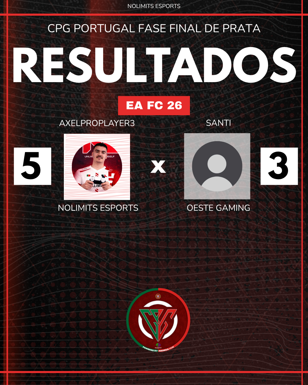 CPG Portugal Fase Final de Prata (Quartos de Final)