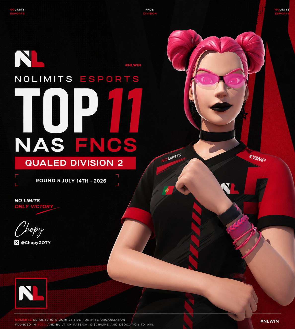 11.º Lugar na Divisão 3 das FNCS