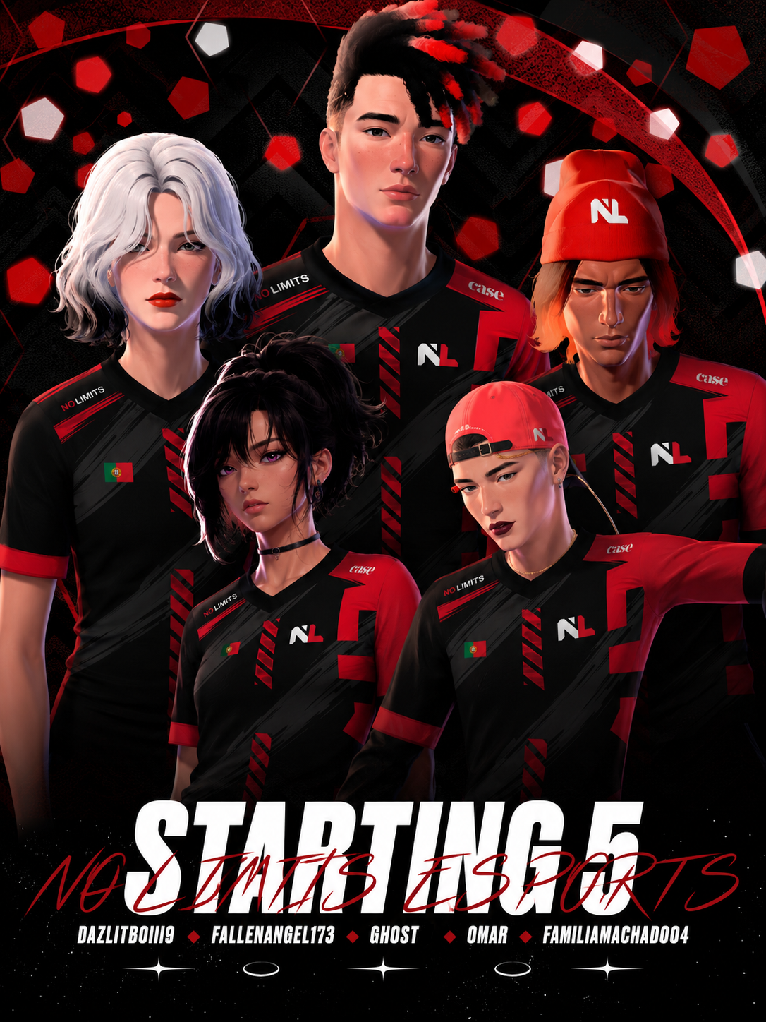 O roster está completo
