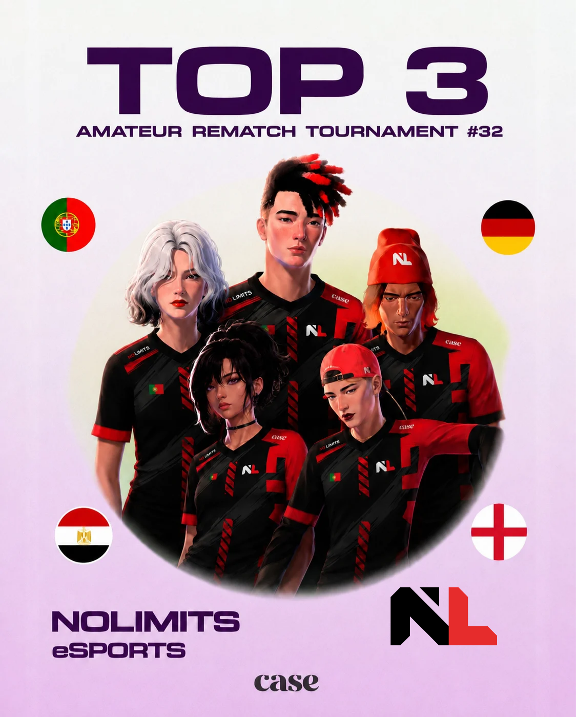 TOP 3 no Amateur Rematch Tournament