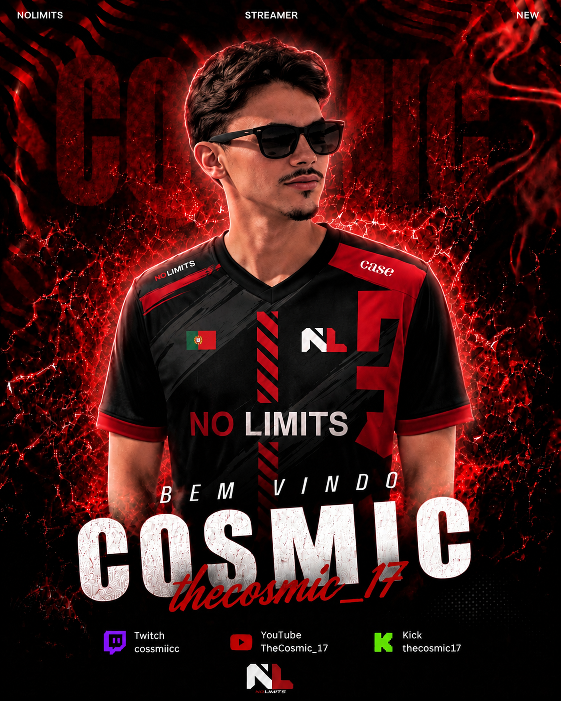 Mais uma entrada de um Streamer