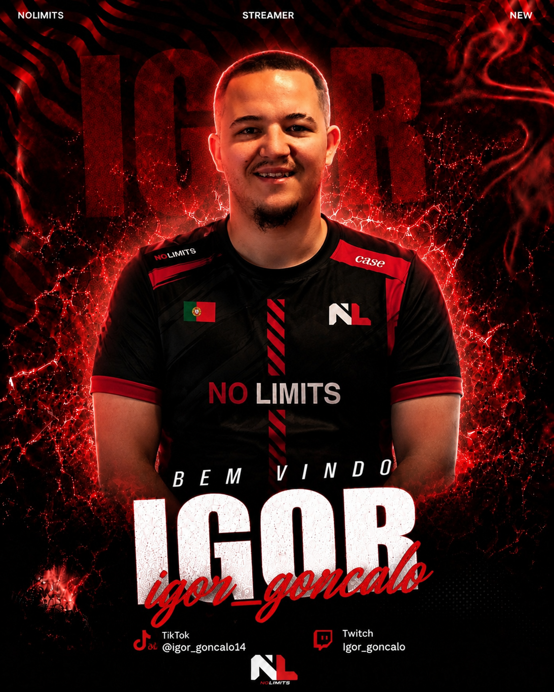 Damos as boas-vindas a um novo Streamer