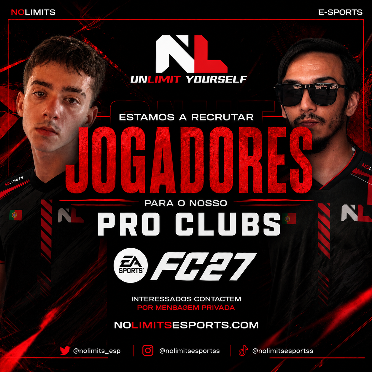 OS NOLIMITS ESTÃO DE VOLTA AO PRO CLUBS